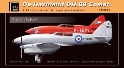 De Havilland DH-88 Comet 'French & RAF' készlet