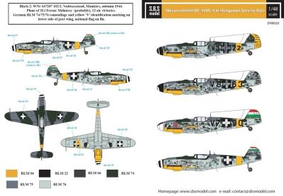 Messerschmitt Bf-109G-6 magyar szolgálatban VOL. I.