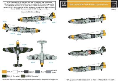 Messerschmitt Bf-109 G-10 magyar szolgálatban (2.vh.)