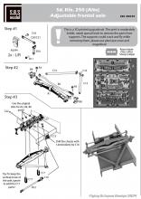 Sd.Kfz.250 (Alte) Adjustable frontal axle for Takom kit - 4.